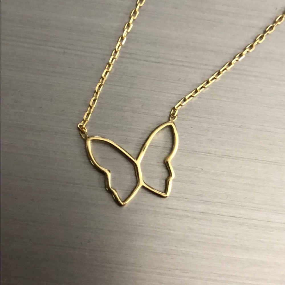 Shashi butterfly necklace